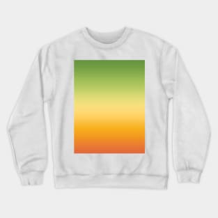 Ombre Lemon, Lime and Orange Summer Tropical Gradient Crewneck Sweatshirt